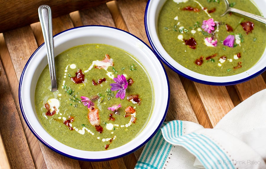 Dandelion and Nettle Soup – Bumbleseeds