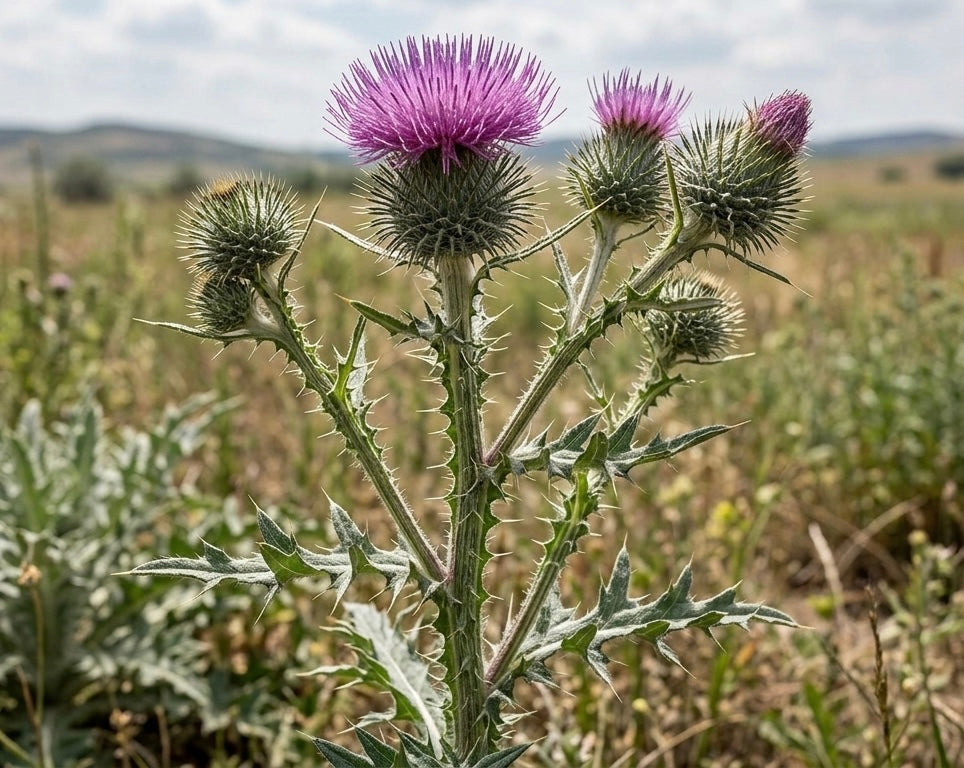 indoor thistle plant Scotch Thistle - (Onopordum acanthium) Non-GMO - Organically Grown
