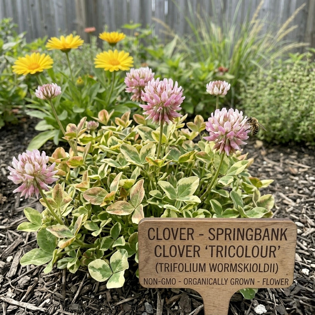 Springbok Clover Clover - Springbank Clover ‘Tricolour’ (Trifolium wormskioldii) Non-GM ...
